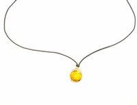 Collana Lorenza Gioielli Donna in Acciaio Ambra CL767655 - CL767655